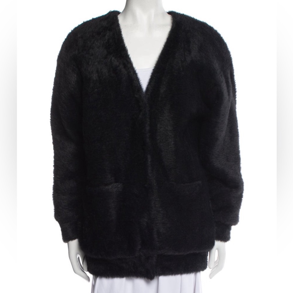 Alexander Wang faux fur cardigan jacket